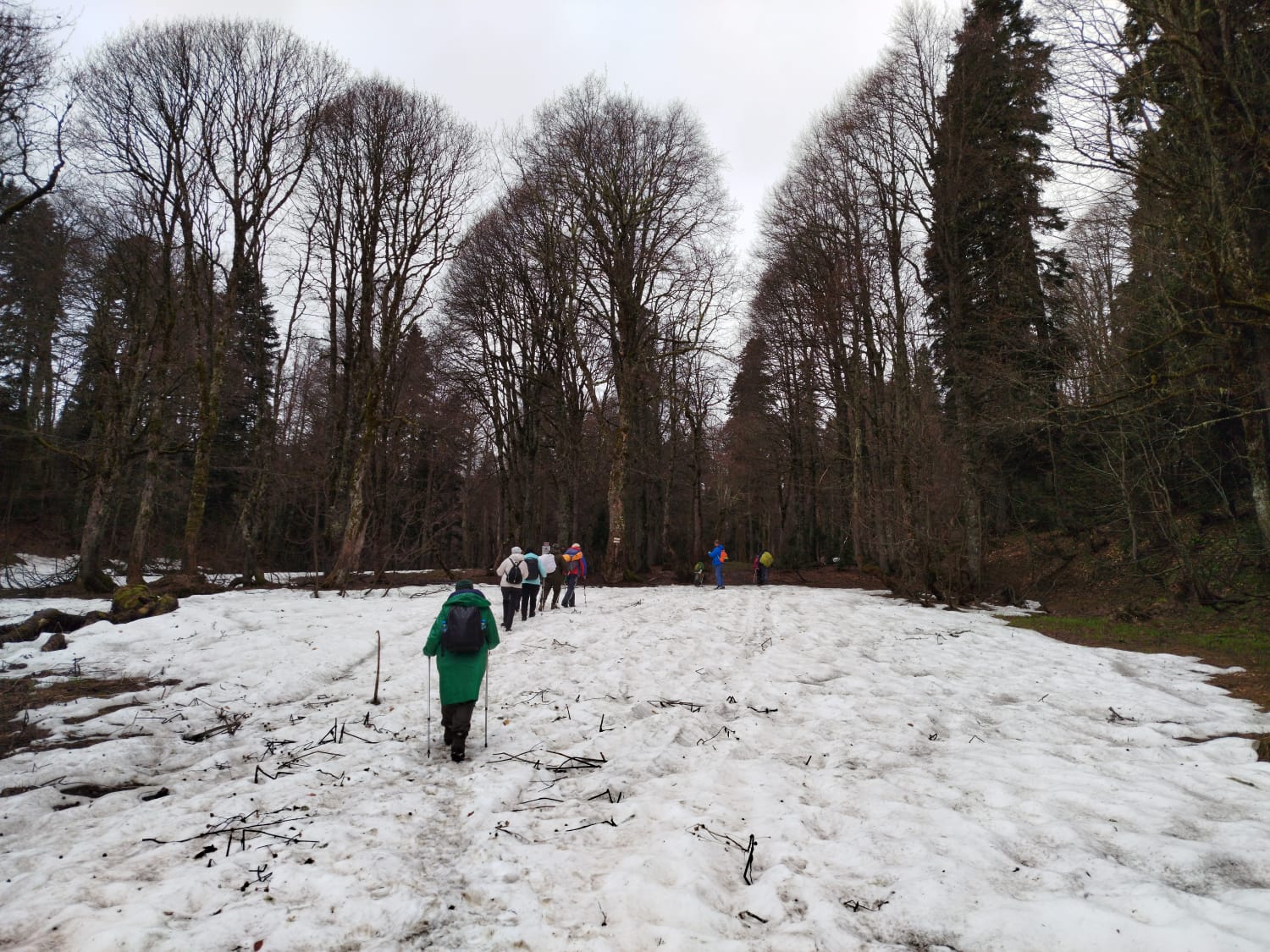Марш-брасок на Гузерипльский перевал