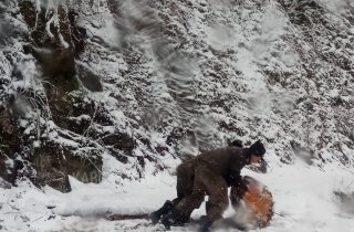 Последствия снегопада устраняют во всех отделах Кавказского заповедника