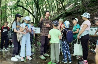 Школьники из Ростова в гостях у Кавказского заповедника